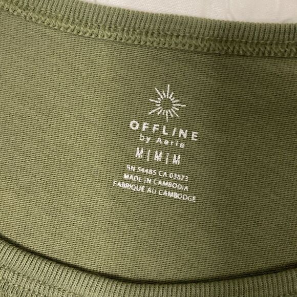 NWT Aerie Offline 100% Cotton Shirt size Medium - Picture 2 of 6